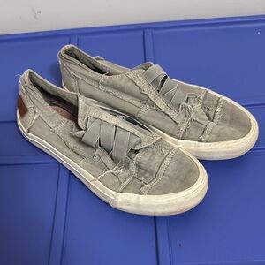 Blowfish Gray Slip-On Sneakers